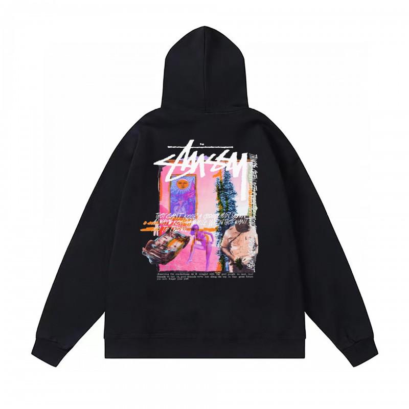 Mens Oversized Hooded Sweatshirt With Bold Letter Print Cotton Blend Loose Fit Daily Wear