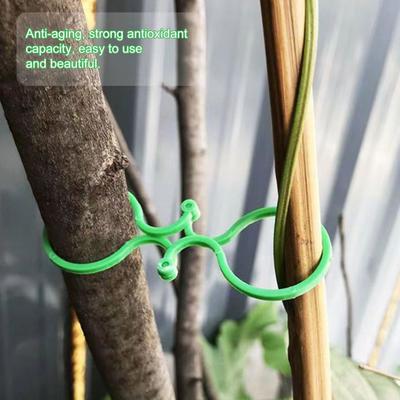 Garden Plant Clips Reusable Plant Support Ties Climbing Plants Clips Vine Support Clips for Indoor Outdoor Gardening