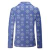 Unisex Winter Christmas Prints Suit Jackets Unisex Casual Fashion Button Jackets