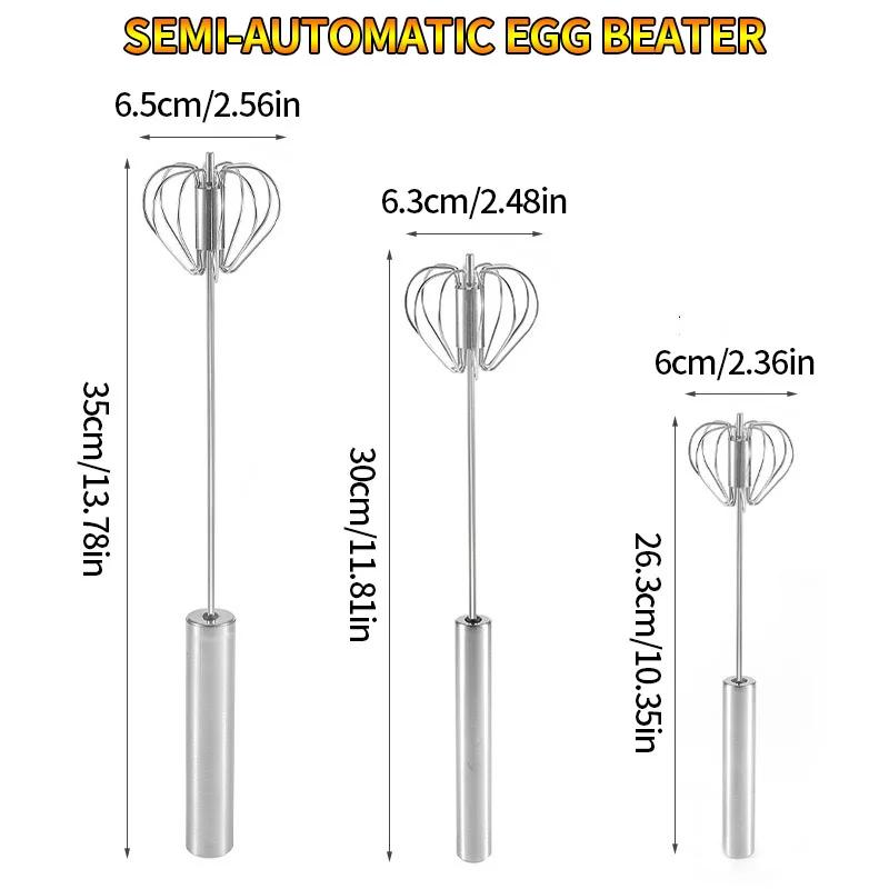 Manual Gear-Driven Egg Beater – Effort-Saving Cream & Egg Mixer for Baking, Stainless Steel Whisk Kitchen Tool