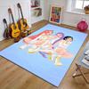 1pc KPop Demon Hunters11 Design Printed Area Rug Carpet for Bedroom Living Room Home Decor Rugs Mat Non Slip Mat Rug for Bedside