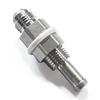 Innovative 6AN Male Flare Bulkhead To 5/16 Inch Hose Barb Adapter Fitting Aluminum Flare Connector Fluid Designed For Car SUV