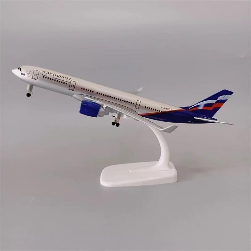 

20cm Russia Air Aeroflot Russian A330 330 Airways Airlines Metal Alloy Airplane Model Plane Aircraft Toy Carrier синій