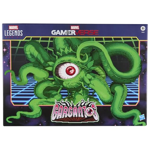 Hasbro Marvel Legends Series Gamerverse Гаргантос, коллекционная фигурка 15 см, вдохновленная ретро-играми, G0626, Оригинальная