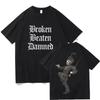 Broken Beaten Damned Tee My Chemical Romance Rock T Shirt Men Women Punk Intage Printed T Shirt Cotton Comfort Clothes