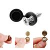 Screw Cap Covers Plastic Decorative Protective M5 Hole for Self Tapping Screws Furniture Closet Black