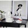 Neue Statue Ornament Niedlicher Geist Hund Blei Zuhause Schreibtisch Büro Party Harz Ornament