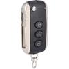 Keyecu Flip Remote Key Shell Case Fob 3+1 Button for Bentley Continental GT GTC Mulsanne 2004-2016 P/N: KR55WK45032 ((Empty Key Shell ONLY))