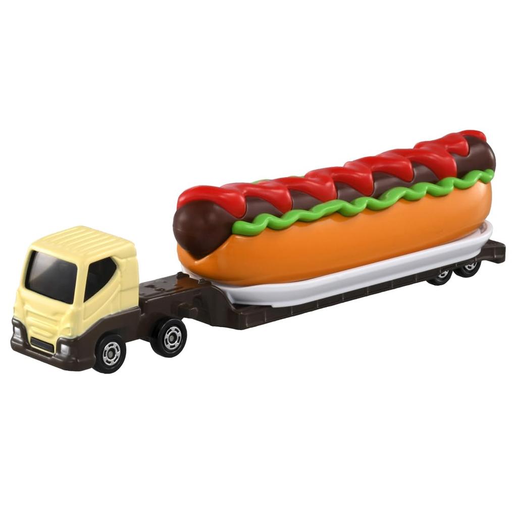 Takara Tomy Tomica Long Type Tomica No.146 Hot Dog Car Die-cast Miniature Toy Car Ages 3+