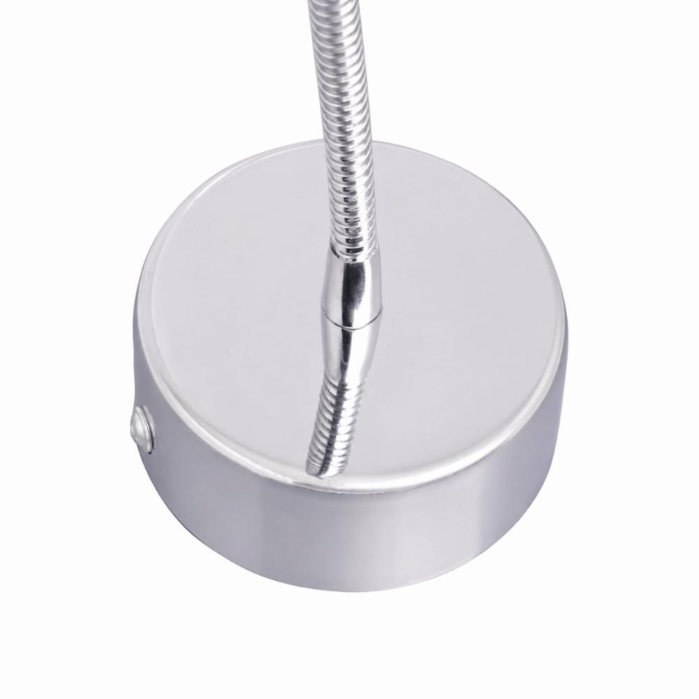Silberne LED-Wandleuchte AC85-265V Wandleuchter Energiesparendes Wandlicht Wohnzimmer