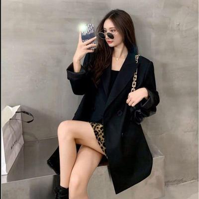 Marynarka damska Wiosna i jesień Nowy koreański styl Luźny design Casual Temperament