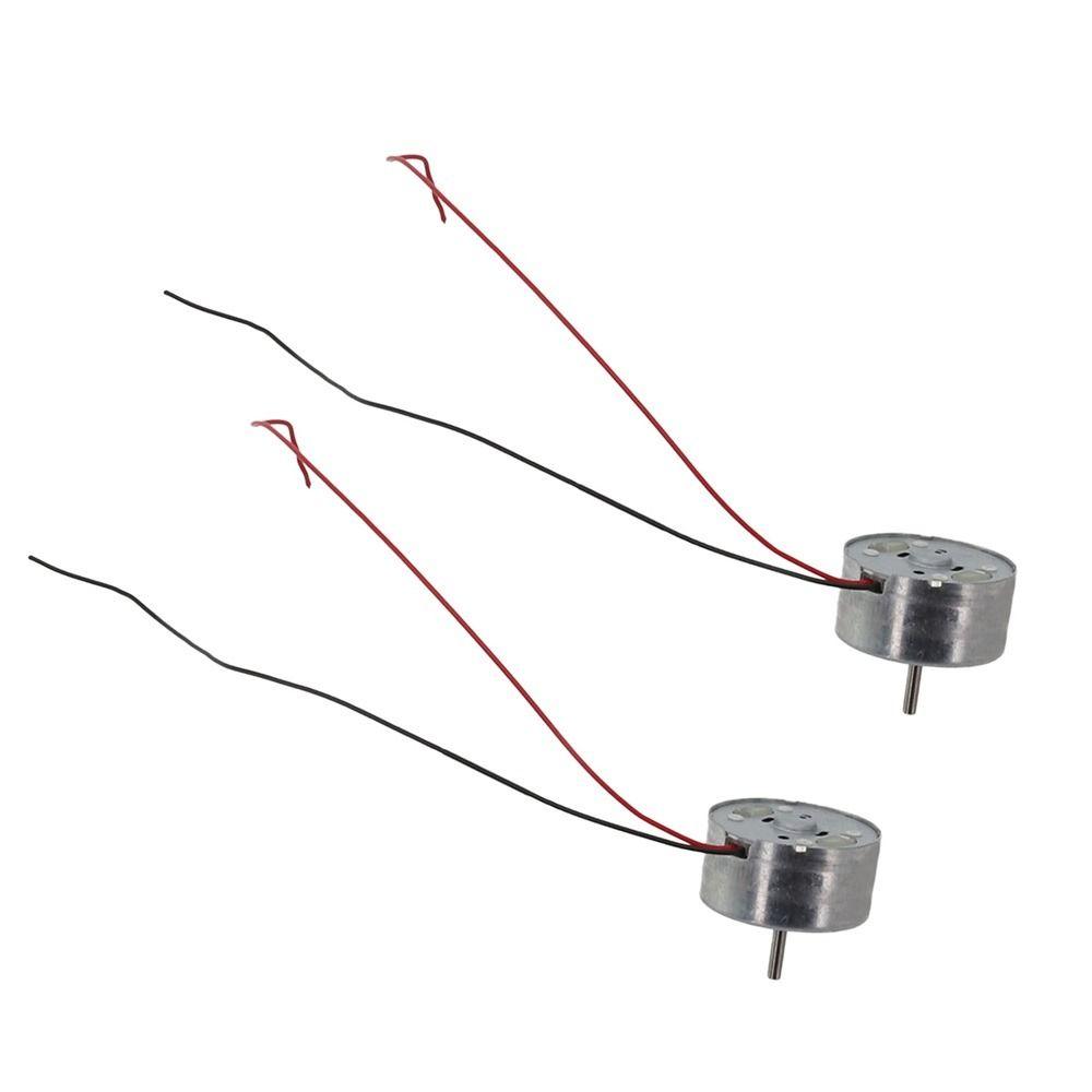 5Pcs DC 1.5V-6V RF-300 DC Motor 2Pin Brush Motor New Hanging Neck Fan Motor  for Hanging Neck Fan