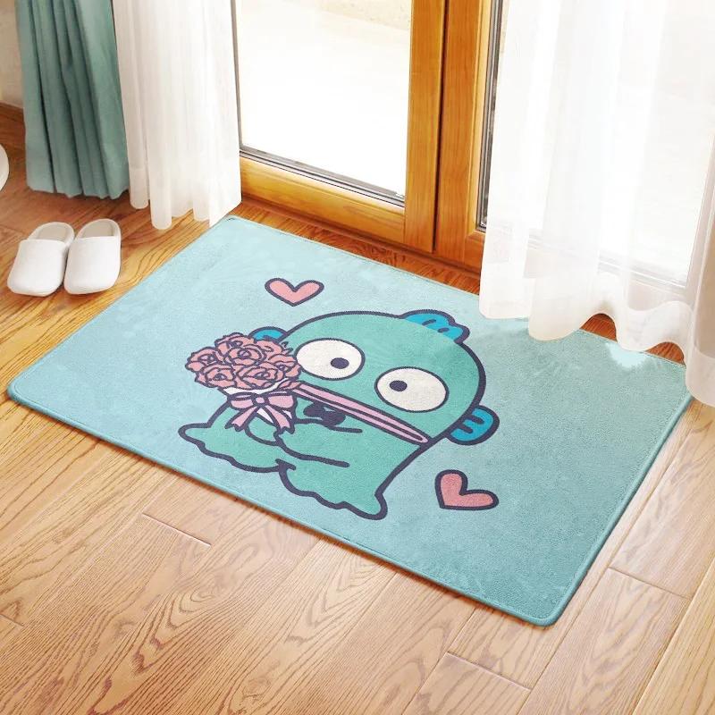 Hangyodon Water Monster, Half Fisherman, Half Fish Man, Bedroom Floor Mat, Double Floor Mat, Bathroom Short Non-slip Mat