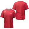 Quick Drying Casual Breathable Round Neck T-shirt with Letter Print Outdoor Sports Top Fashionable