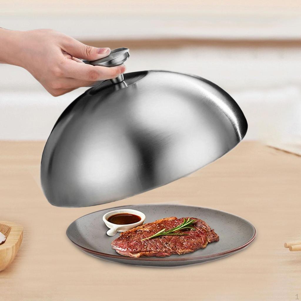 Burger Cover Basting Cheese Melting Dome Griddle for Steak Steaming Patties
