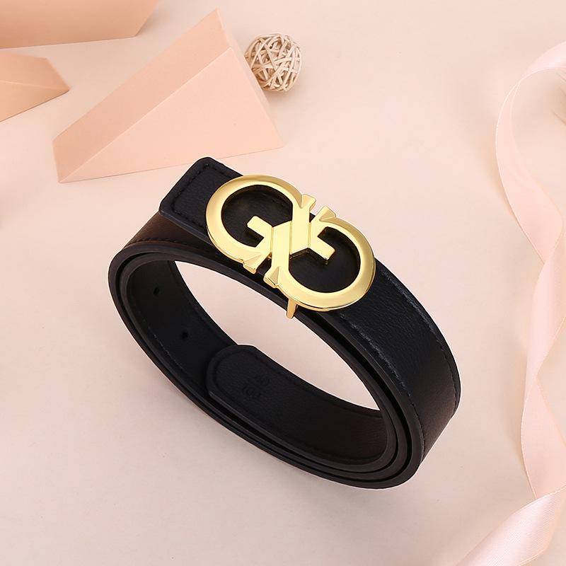 Curea de damă Jeans decorativi de damă cu curea din imitație de piele Cataramă simplă de înaltă calitate cu 8 caractere