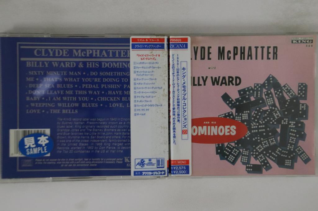 CD CLYDE MCPHATTER, BILLY WARD & HIS D - Clyde Mcphatter 25C7058PROMO AMERICANA Japan Obi Soul/Funk Used