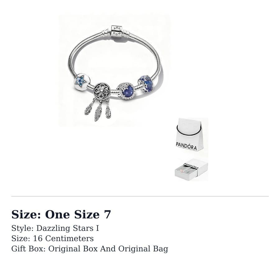 Pandora 925 Sterling Silver Bracelets Women's SL-2