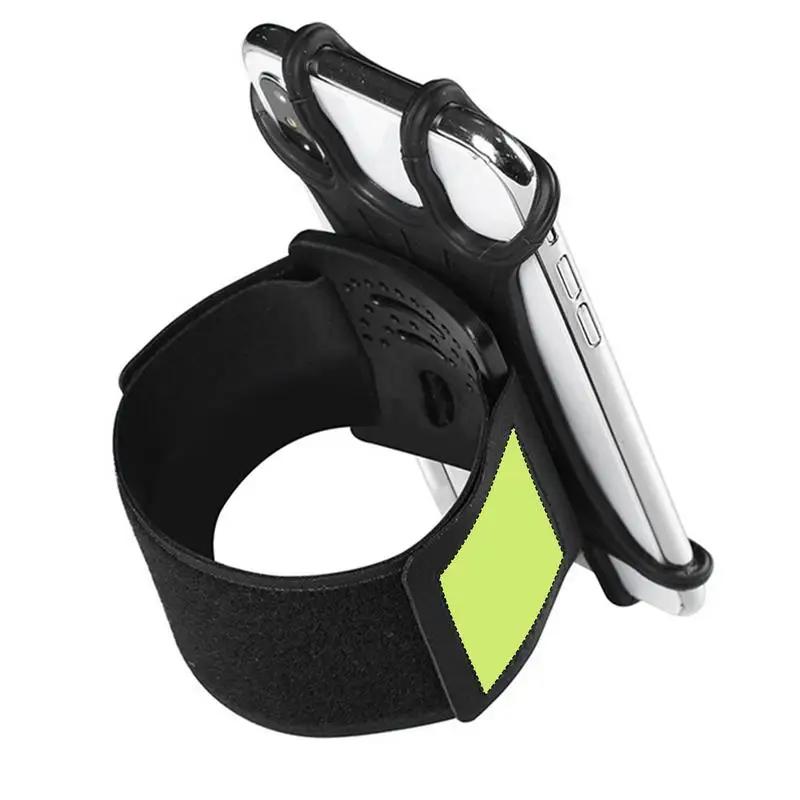 Mobile Phone Universal Wrist Phone Holder 360 Rotation Cradle Wristband Outdoor Gym Running Suitable for Mobile Phone 6
