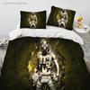 A-Apex Legends Game Gamer Cartoon Bedding Set Bedroom Soft Modern Bedspreads Comefortable Duvet Cover Quilt Cover And Pillowcase
