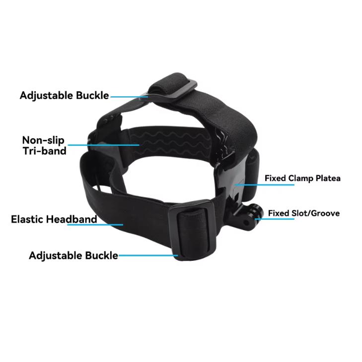 Kopfmontage Stirnband Riemen Handyhalter Kit Für GoPro Hero 13 12 11 10 9 8 7 AKASO SJCAM DJI Action Kamera