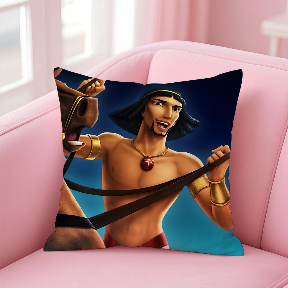 Epic Spiritual Fashion TThe Prince Of EgyptS Cushion Cover Pillowcase Short Plush Invisible Zipper Room Sofa Cushion Cover