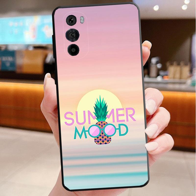 

Phone Case For Motorola Edge 50 40 Pro 60 50 40 30 Ultra Neo Fusion Moto G85 G72 G53 G54 G84 G13 G32 Summer Moto G32