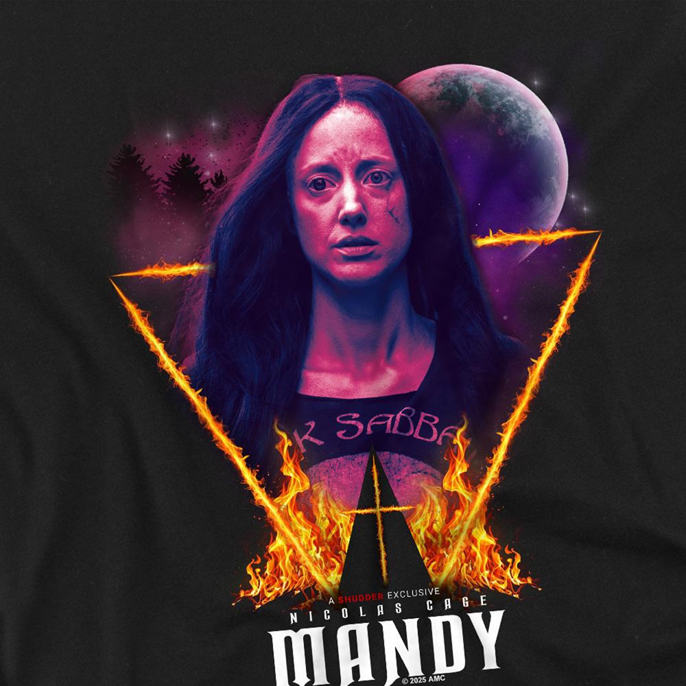 Mandy Childrens/Kids Burning Triangle T-Shirt