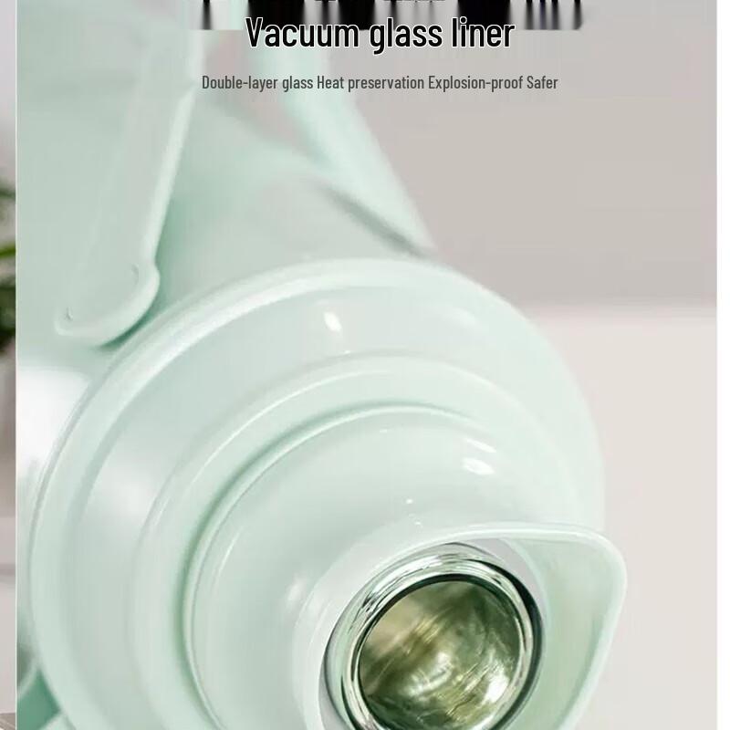 SHIMIZU Traditional Cork Lid Glass Lined Vacuum Flask