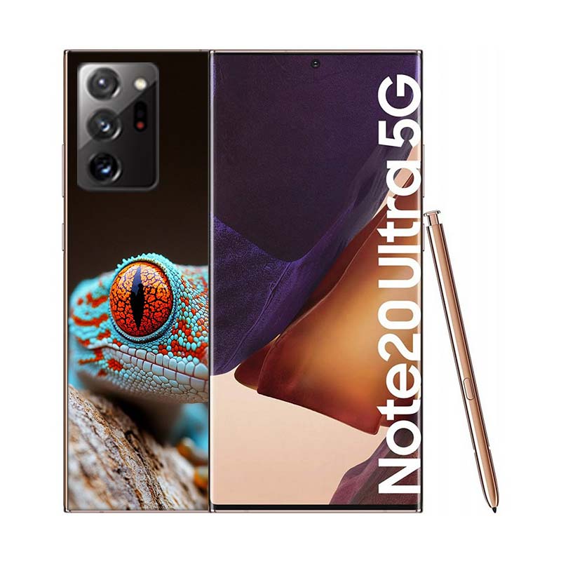 Lizards and Geckos Have Big Eyes Phone Case for Samsung A55 A35 A25 A15 A07 A05S A16 A17 A26 A36 A37 A56 A57 Galaxy Note 20 10 A