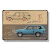 Metal Tin Signs Plaque Classic Cars Wall Decoration Vintage Art Posters Iron Painting for Man Cave Home Cafe Game Room Club Bar