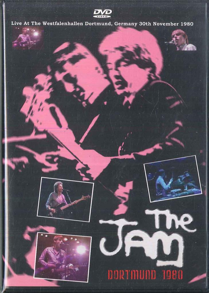 DVD JAM - Dortmund 1980 (DVD-R) NONE NOT ON LABEL Non Japan Music Video Used
