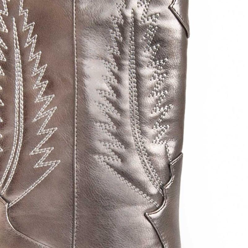 Bota De Tacón Para Mujer.  Montevita  Tejan2  96631