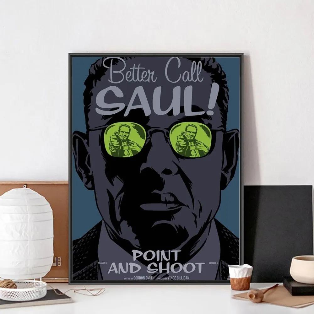 Classic Movie Better Call Saul Poster No Framed Poster Kraft Club Bar Paper Vintage Wall Art Painting Bedroom Study Stickers