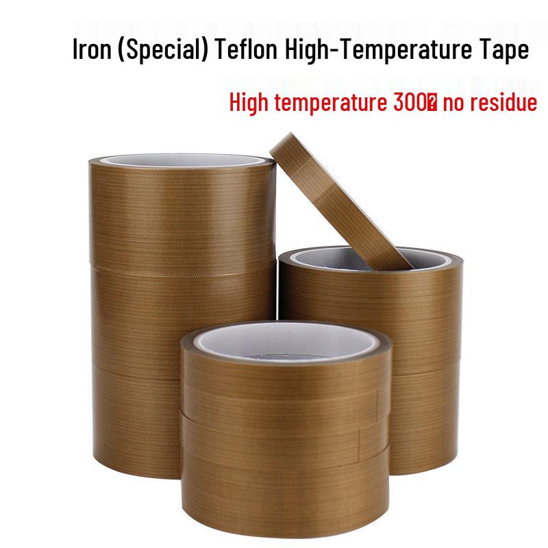 Teflon PTFE Heat-Resistant Flame-Retardant Sealing Tape for Insulation Thickness 0.13mm; Width 3mm x Length 10m