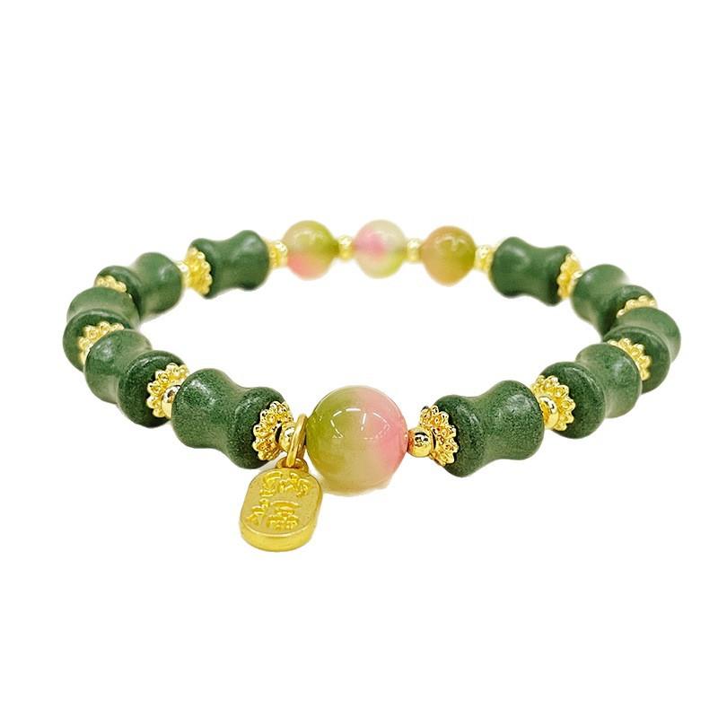 Summer Mosquito Repellent and Insect Repellent Natural Herbal Bracelet Diy Designer Chinese-style Niche Design Bamboo Bracelet Jewelry