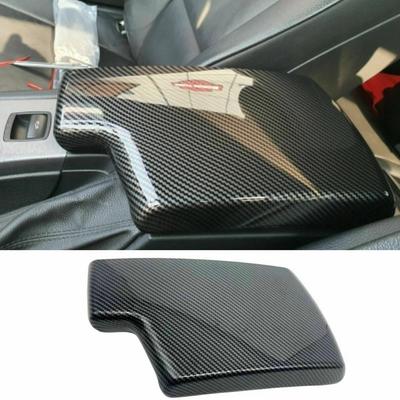 Karbon Fiber Kol Dayama Kapağı Merkezi Konsol Pedi BMW 3 Serisi E90 E91 E92 E93 Araba