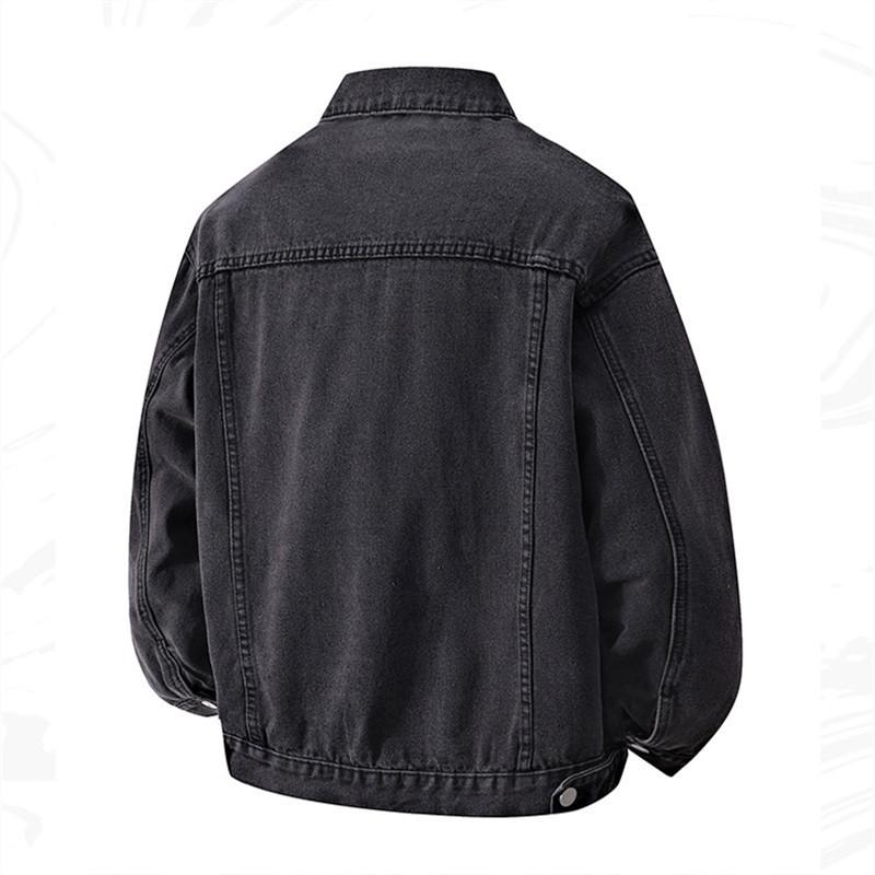 Denim Jackets Men Fashion Casual Outdoor Solid Vintage Jean Jacket High QualityBreathable Comfortable Mens Clothing