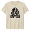 Cocker Spaniel Dog Animals Graphic Mens TShirt Womens Tee Unisex Unisex T-Shirt