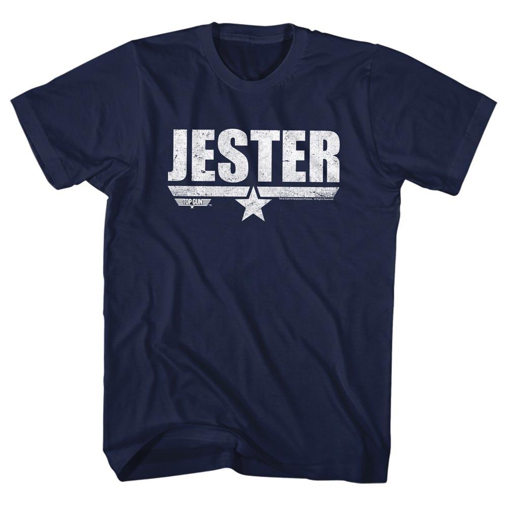 Top Gun Movie F14 Fighter Pilot JESTER Name Logo Men T Shirt XXL