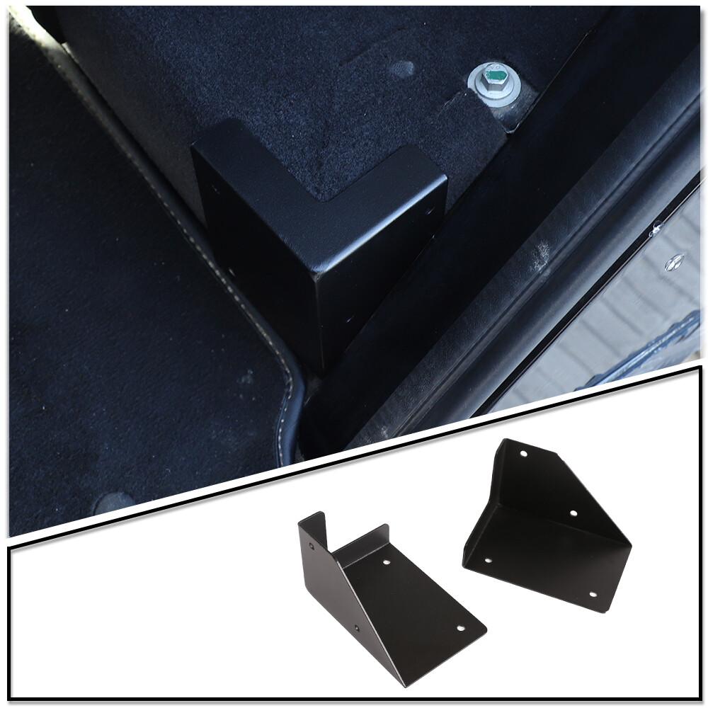 Metal Rear Seat Base Angle Cover Trim For Land Rover Defender 04-19