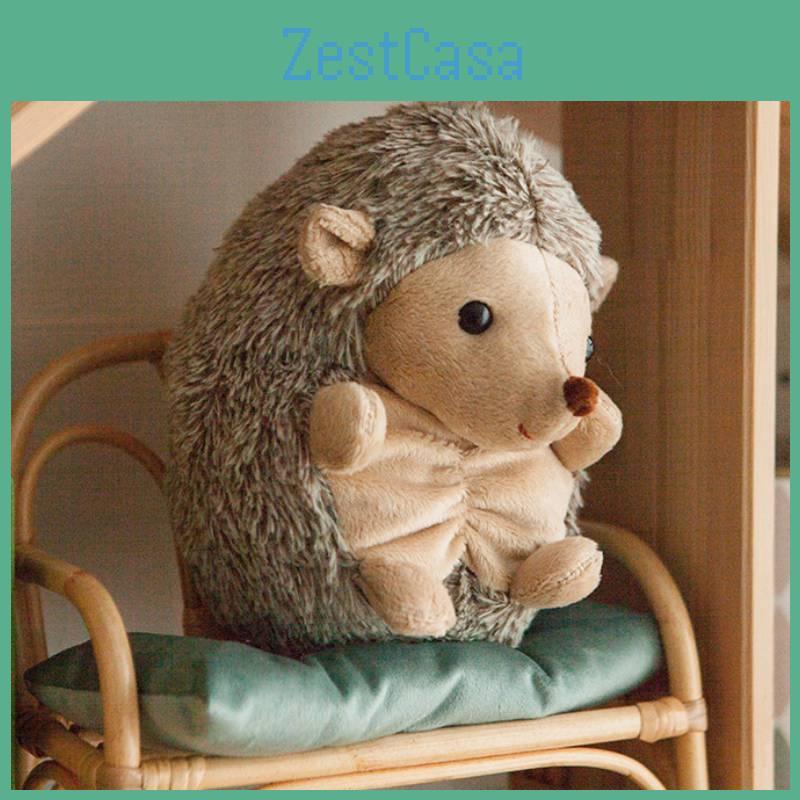 Dilly Dudu Hedgehog Plush Toy For Baby Infants Soft Short Plush Gift For Newborns