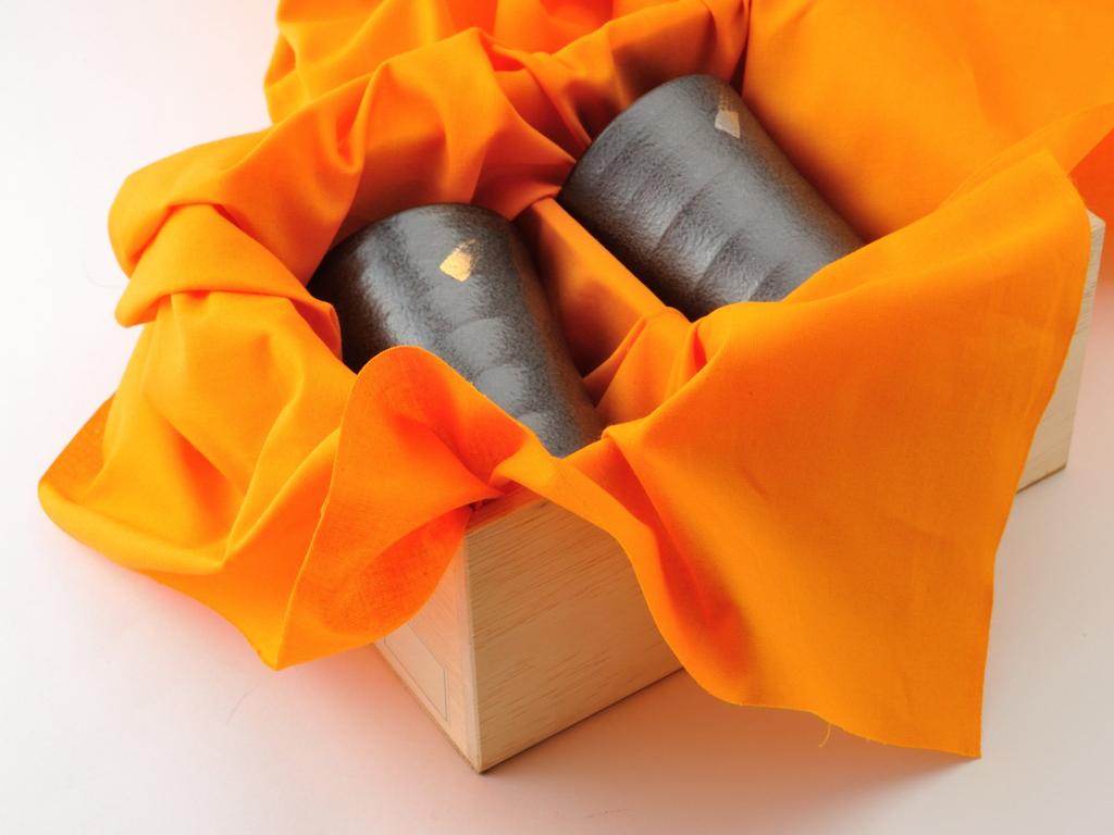 Banshu Kogei kurkumová látka zlatá látka široká dlouhá silná bavlna šířka 115 cm oranžová barva č. 61 5 m kurkumové furoshiki kimono balicí návleky luxusní body