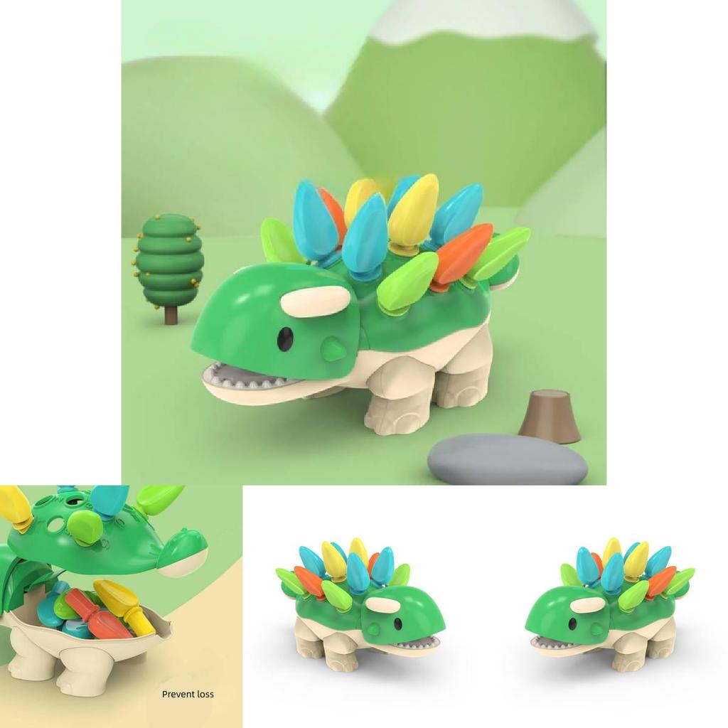 Dino Coordination Puzzle Toy For Toddlers Ages 1-3