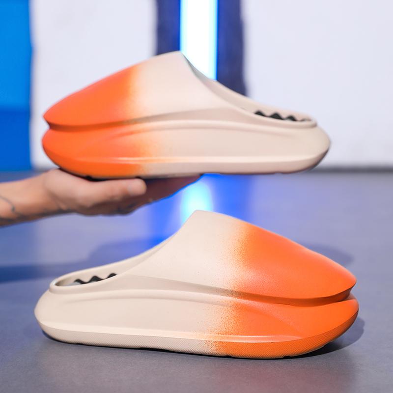 Fashion Summer New Thick EVA Slippers for Men's Indoor Home Soft Sole Cool Outwear Shoe Batch Slide Sandals Women Garden Clog Comfortab