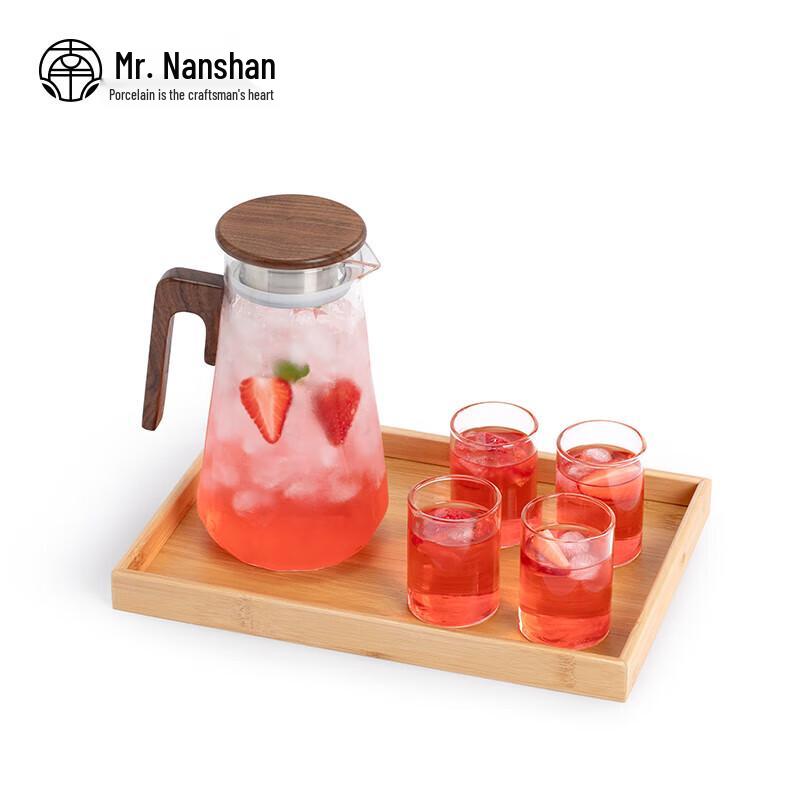 Large Capacity Heat-Resistant Glass Pitcher