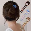 U-förmige Haarstäbchen Rutschfest Damen Essigsäure Haarnadel Pferdeschwanz Kopf Einfach Chinesische Haarspangen Modernes Haarzubehör