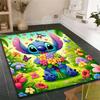 3D Cartoon Sci-fi Movie (Stitch) Rug, Suitable for Living Rooms, Children's Rooms, Bedrooms, Sofas, Doormats, and Other Home Déc