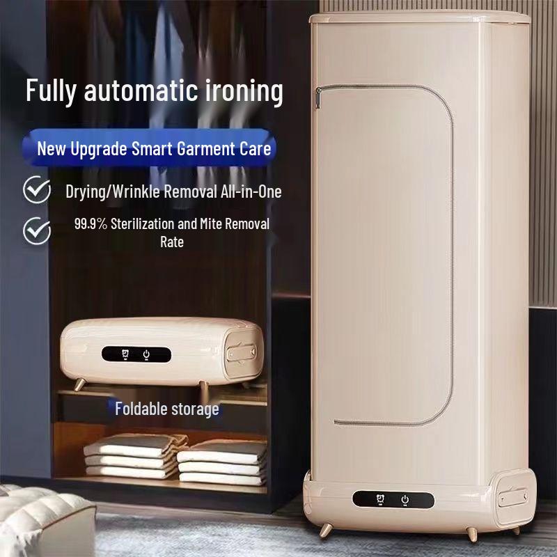 Przenośna Automatyczna Suszarka i Prasowarka do Ubrań: Składany, Sterylizujący, Wyprodukowany w Niemczech do użytku domowego