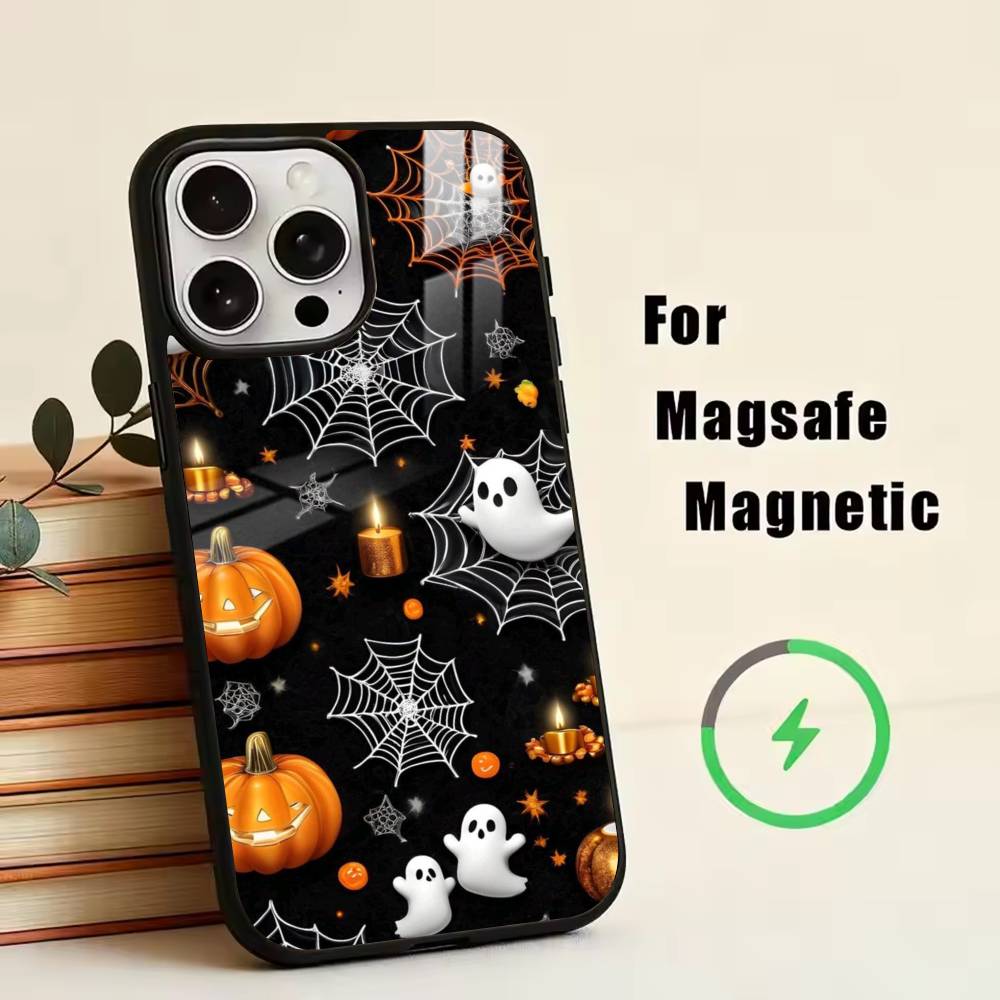 Halloween-HH  Phone Case For iPhone17,16,15,14,13,12,11 Plus,Pro Magnetic with Magsafe Wireless Charging